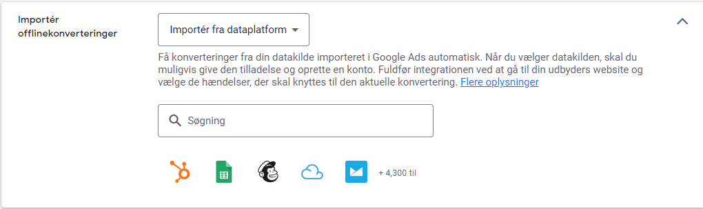 integration Google Ads